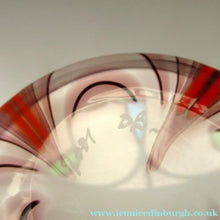 Load image into Gallery viewer, Vintage Okra Vase British Studio Glass by David Barras
