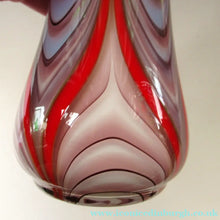 Load image into Gallery viewer, Vintage Okra Vase British Studio Glass by David Barras
