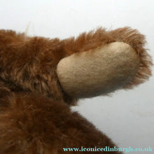 Load image into Gallery viewer, STEIFF CLUB BEAR (2001). Plush Dark Brown 1950s Replica Teddy Bear

