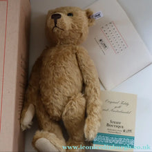 Load image into Gallery viewer, BOXED: Vintage 2002 STEIFF BEAR. Large Classic LIMITED EDITION British Collector's Bear (660726)
