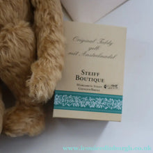 Load image into Gallery viewer, BOXED: Vintage 2002 STEIFF BEAR. Large Classic LIMITED EDITION British Collector's Bear (660726)
