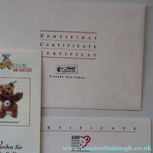 Load image into Gallery viewer, BOXED: Vintage 2002 STEIFF BEAR. Very Large Classic LIMITED EDITION "Bear 55 PB 1902" Bear EAN (663123)
