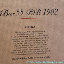 Load image into Gallery viewer, BOXED: Vintage 2002 STEIFF BEAR. Very Large Classic LIMITED EDITION "Bear 55 PB 1902" Bear EAN (663123)
