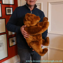 Load image into Gallery viewer, BOXED: Vintage 2002 STEIFF BEAR. Very Large Classic LIMITED EDITION "Bear 55 PB 1902" Bear EAN (663123)
