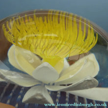 Load image into Gallery viewer, CAITHNESS GLASS. Vintage 2002 Paperweight. PURITY OF HEART by Helen MacDonald
