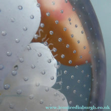 Load image into Gallery viewer, CAITHNESS GLASS. Vintage 2002 Paperweight. PURITY OF HEART by Helen MacDonald
