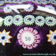 Load image into Gallery viewer, Vintage COLIN TERRIS Golden Jubilee Scottish Caithness Glass Paperweight: TRIBUTE
