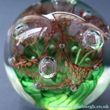 Load image into Gallery viewer, Vintage 2002 COLIN TERRIS Caithness Glass Paperweight: MOONLIGHT SERENADE. From the Classic Collection
