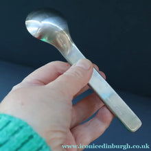 Load image into Gallery viewer, Vintage 2002 DAVID MELLOR Stainless Steel Cutlery. Set of Dessert Spoons. Minimal Design
