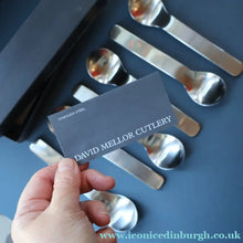 Load image into Gallery viewer, Vintage 2002 DAVID MELLOR Stainless Steel Cutlery. Set of Tablespoons. Minimal Design 
