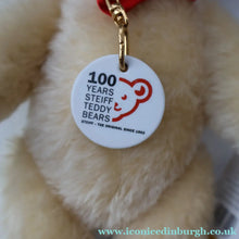 Load image into Gallery viewer, Sweet 2002 Small White Vintage STEIFF BEAR. Limited Edition Centenary Bear with Ceramic Medallion (671043)

