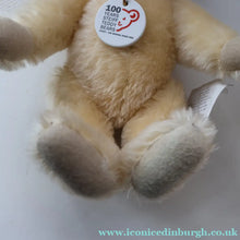 Load image into Gallery viewer, Sweet 2002 Small White Vintage STEIFF BEAR. Limited Edition Centenary Bear with Ceramic Medallion (671043)
