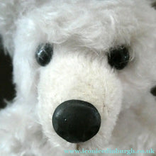 Load image into Gallery viewer, STEIFF CLUB BEAR (2002). Plush White Long Hair Mohair Teddy Bear
