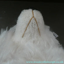 Load image into Gallery viewer, STEIFF CLUB BEAR (2002). Plush White Long Hair Mohair Teddy Bear
