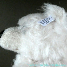 Load image into Gallery viewer, STEIFF CLUB BEAR (2002). Plush White Long Hair Mohair Teddy Bear
