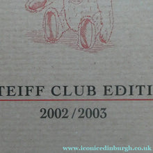 Load image into Gallery viewer, STEIFF CLUB BEAR (2002). Plush White Long Hair Mohair Teddy Bear
