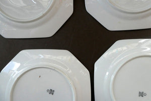 Early PARAGON Bone China ART NOUVEAU Set of Six Side Plates