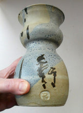 Load image into Gallery viewer, 1990s Studio Pottery Sculptural Vase. Incised PT Mark for Patrick Taylor, Cornwall
