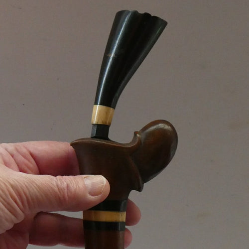 Antique Malaysian Badek with Wood, 