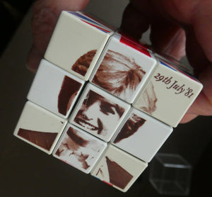 Special 1981 Royal Wedding Commemorative. A Limited Edition Rubix Cube - in Original Box