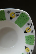 Load image into Gallery viewer, 1960s FIGGJO FLINT Coffee Set by Ragnar Grimsrud. Valencia Green and Yellow Pattern
