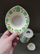 Load image into Gallery viewer, 1960s FIGGJO FLINT Coffee Set by Ragnar Grimsrud. Valencia Green and Yellow Pattern
