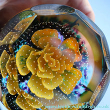 Load image into Gallery viewer, Scottish CAITHNESS GLASS Paperweight (2003) Entitled GLOBAL BEAUTY. Limited Edition of 500
