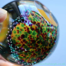 Load image into Gallery viewer, Scottish CAITHNESS GLASS Paperweight (2003) Entitled GLOBAL BEAUTY. Limited Edition of 500
