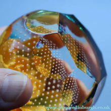 Load image into Gallery viewer, Scottish CAITHNESS GLASS Paperweight (2003) Entitled GLOBAL BEAUTY. Limited Edition of 500
