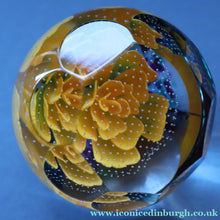 Load image into Gallery viewer, Scottish CAITHNESS GLASS Paperweight (2003) Entitled GLOBAL BEAUTY. Limited Edition of 500
