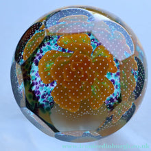Load image into Gallery viewer, Scottish CAITHNESS GLASS Paperweight (2003) Entitled GLOBAL BEAUTY. Limited Edition of 500
