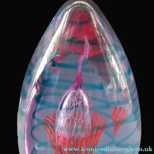 Load image into Gallery viewer, Vintage SCOTTISH Caithness Glass Paperweight: SHOOTING STAR by Alastair MacIntosh; 2003
