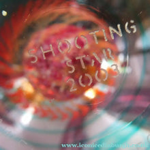 Load image into Gallery viewer, Vintage SCOTTISH Caithness Glass Paperweight: SHOOTING STAR by Alastair MacIntosh; 2003
