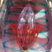 Load image into Gallery viewer, Vintage SCOTTISH Caithness Glass Paperweight: SHOOTING STAR by Alastair MacIntosh; 2003
