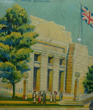 Load image into Gallery viewer, British Empire Exhibition Toffee Tin 1924; with an Image of the Palace of Industry
