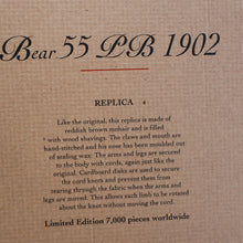 Load image into Gallery viewer, BOXED: Vintage 2002 STEIFF BEAR. Very Large Classic LIMITED EDITION &quot;Bear 55 PB 1902&quot; Bear EAN (663123)
