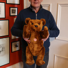 Load image into Gallery viewer, BOXED: Vintage 2002 STEIFF BEAR. Very Large Classic LIMITED EDITION &quot;Bear 55 PB 1902&quot; Bear EAN (663123)

