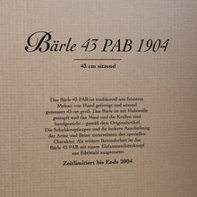 Load image into Gallery viewer, BOXED: Vintage 2004 STEIFF BEAR. Very Large Classic LIMITED EDITION Baerle 43 PAB 1904 Bear (404153)
