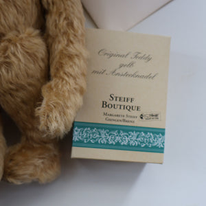 BOXED: Vintage 2002 STEIFF BEAR. Large Classic LIMITED EDITION British Collector's Bear (660726)