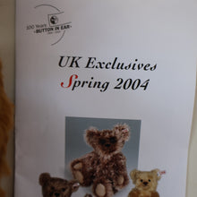 Load image into Gallery viewer, BOXED: Vintage 2004 STEIFF BEAR. Classic Brown Bear with Tags (O38938)
