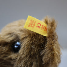 Load image into Gallery viewer, Vintage STEIFF BEAR. Classic 1909 Brown Bear with Large Yellow Satin Ribbon
