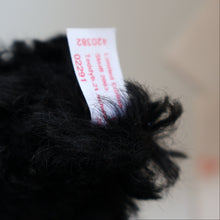 Load image into Gallery viewer, SCOTTISH BEAR. Delightful 2003 Vintage STEIFF BEAR. Limited Edition Small Black Bear Wearing White Felt JENNERS Waistcoat

