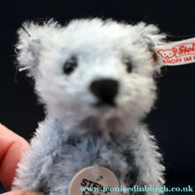 Load image into Gallery viewer, BOXED Collectable Miniature Steiff Club Membership Gift 2004. Pale Blue Bear with Certifcate
