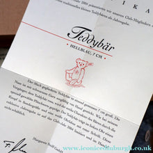 Load image into Gallery viewer, BOXED Collectable Miniature Steiff Club Membership Gift 2004. Pale Blue Bear with Certifcate
