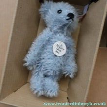 Load image into Gallery viewer, BOXED Collectable Miniature Steiff Club Membership Gift 2004. Pale Blue Bear with Certifcate
