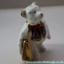 Load image into Gallery viewer, 2004 Royal Crown Derby Special Edition. Goviers Shopper Bear Figurine - Royal Crown Derby Paperweight
