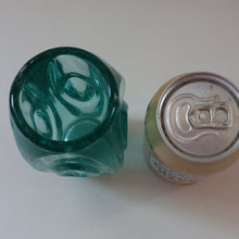 Load image into Gallery viewer, Vintage LENS or BULLET Vase (No. 914). Geometric Czech Art Glass by Rosice Glassworks, Sklo

