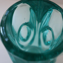 Load image into Gallery viewer, Vintage LENS or BULLET Vase (No. 914). Geometric Czech Art Glass by Rosice Glassworks, Sklo
