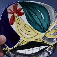 Load image into Gallery viewer, 1950s Norwegian STAVANGERFLINT Decorative Plate with Abstract Bird. Designed by Inger Waage

