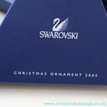 Load image into Gallery viewer, BOXED: Highly Collectable Vintage 2005 SWAROVSKI STEIFF BEAR with Christmas Crysal Star Pendant (668401)

